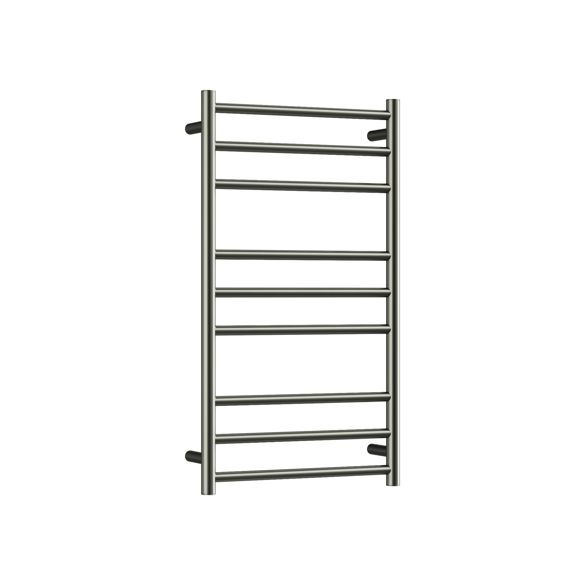 CODE ROUND HEATED TOWEL LADDERS 900X500 BRUSHED STAINLESS