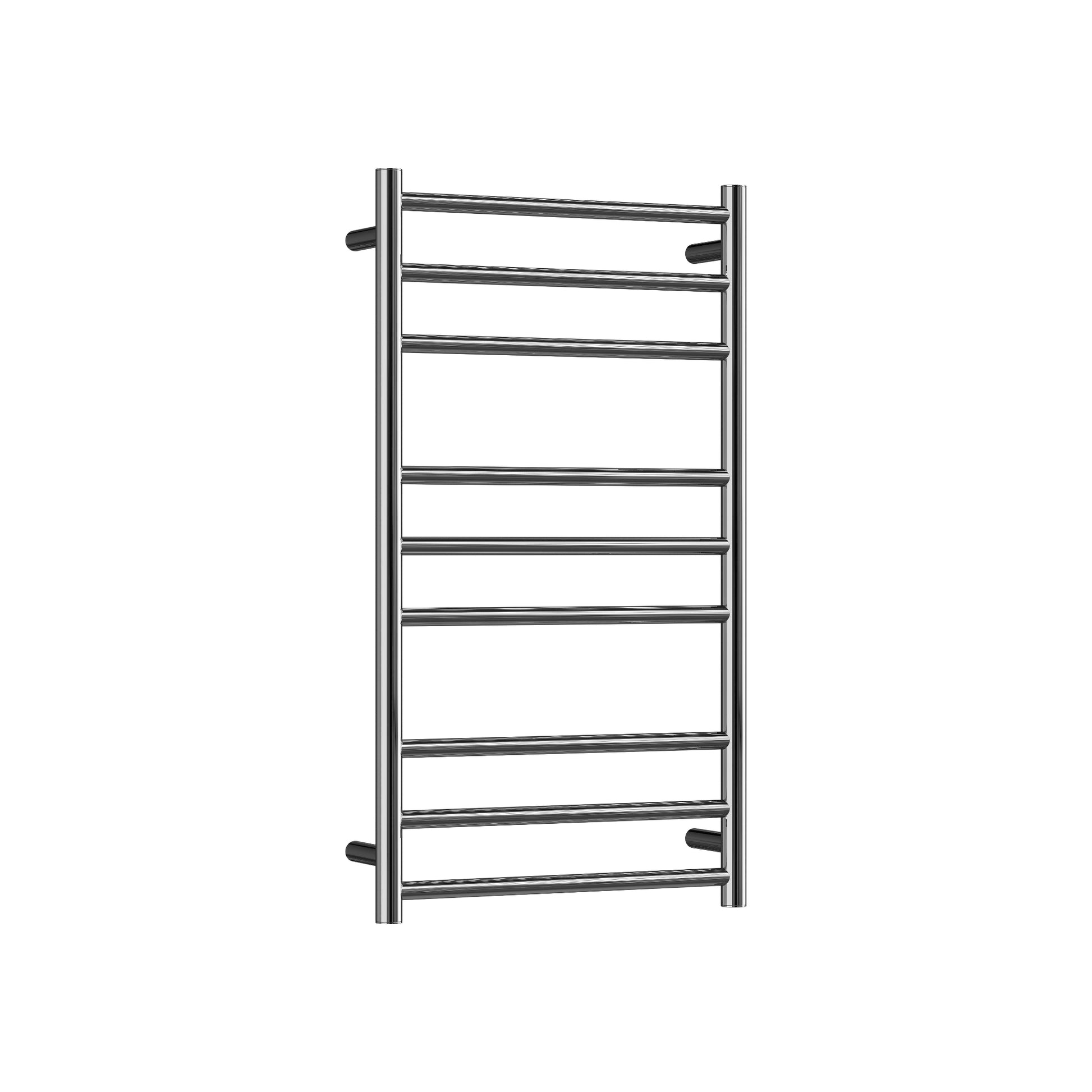 CODE ROUND HEATED TOWEL LADDERS 900X500 CHROME