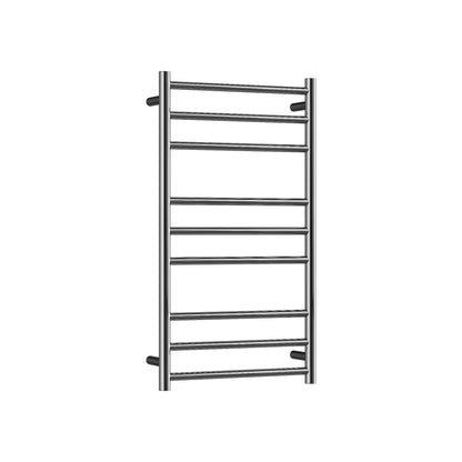 CODE ROUND HEATED TOWEL LADDERS 900X500 CHROME
