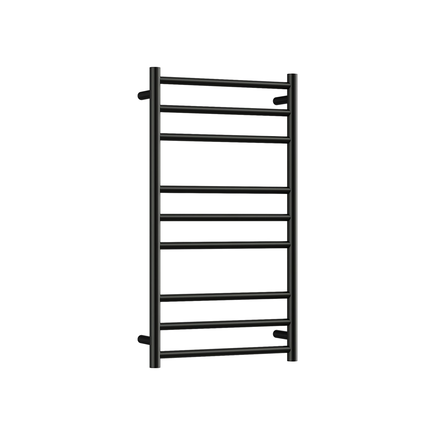 CODE ROUND HEATED TOWEL LADDERS 900X500 GUNMETAL