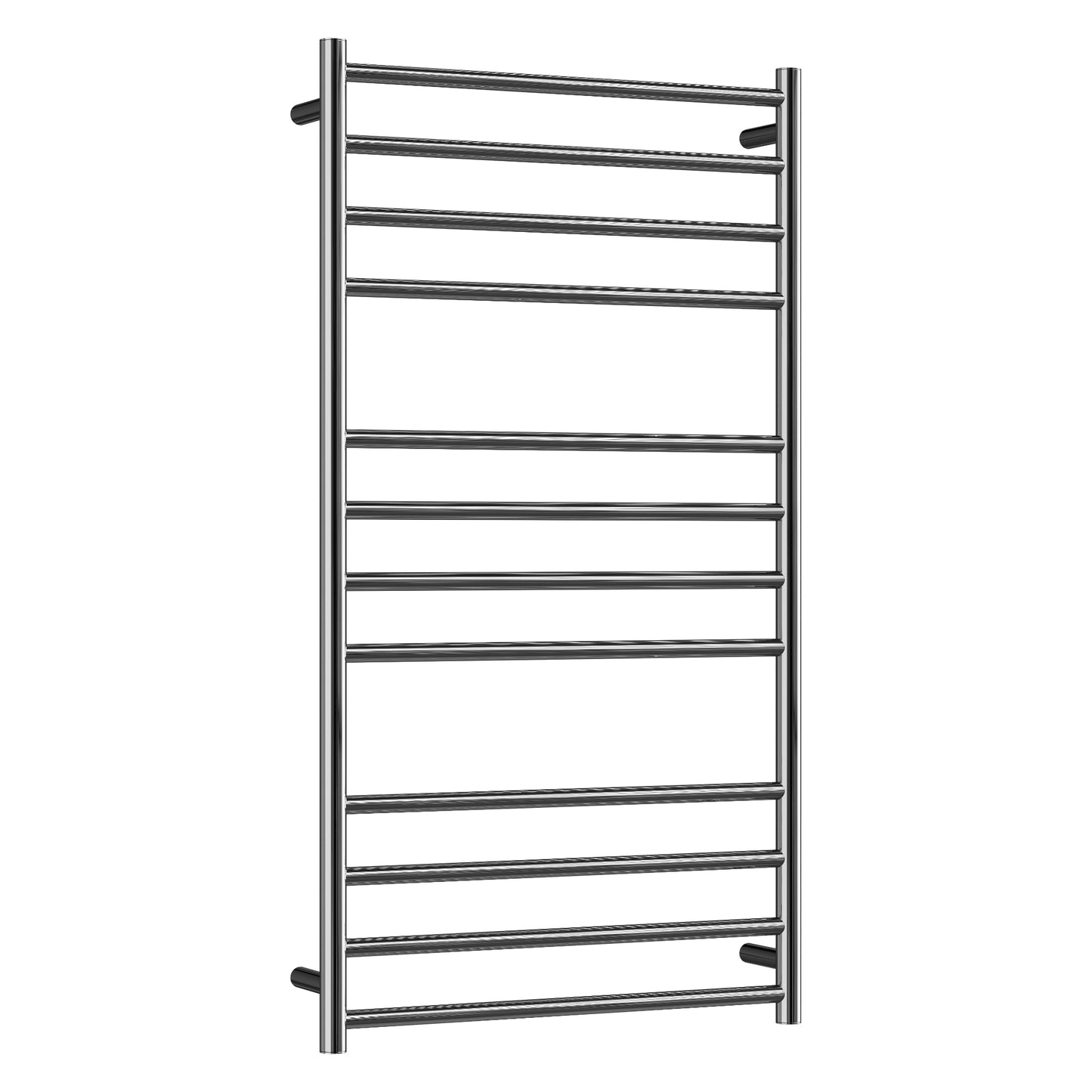 CODE ROUND HEATED TOWEL LADDER 1200X650 CHROME
