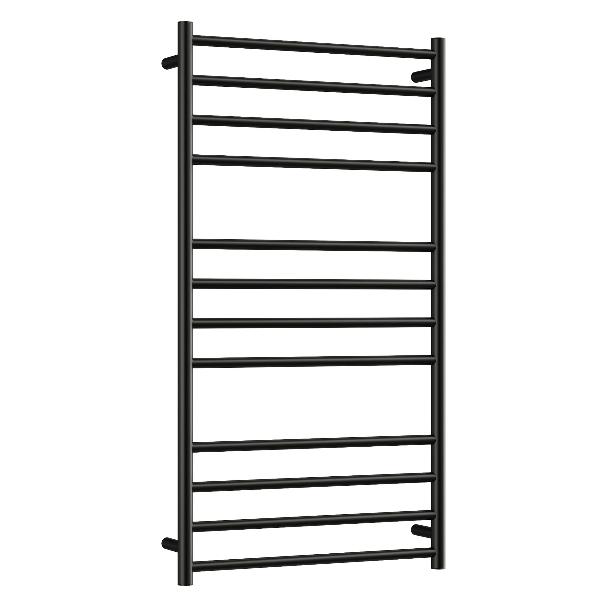 CODE ROUND HEATED TOWEL LADDER 1200X650 GUNMETAL