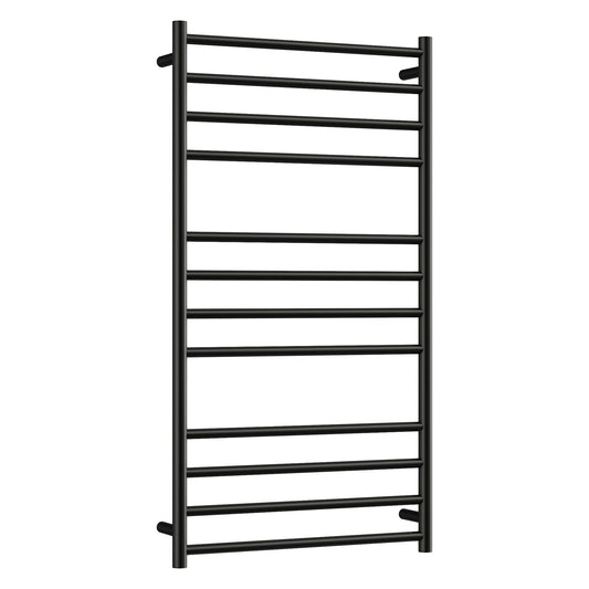 CODE ROUND HEATED TOWEL LADDER 1200X650 GUNMETAL