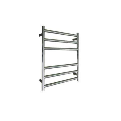 CODE ROUND HEATED TOWEL LADDER 600X500 CHROME