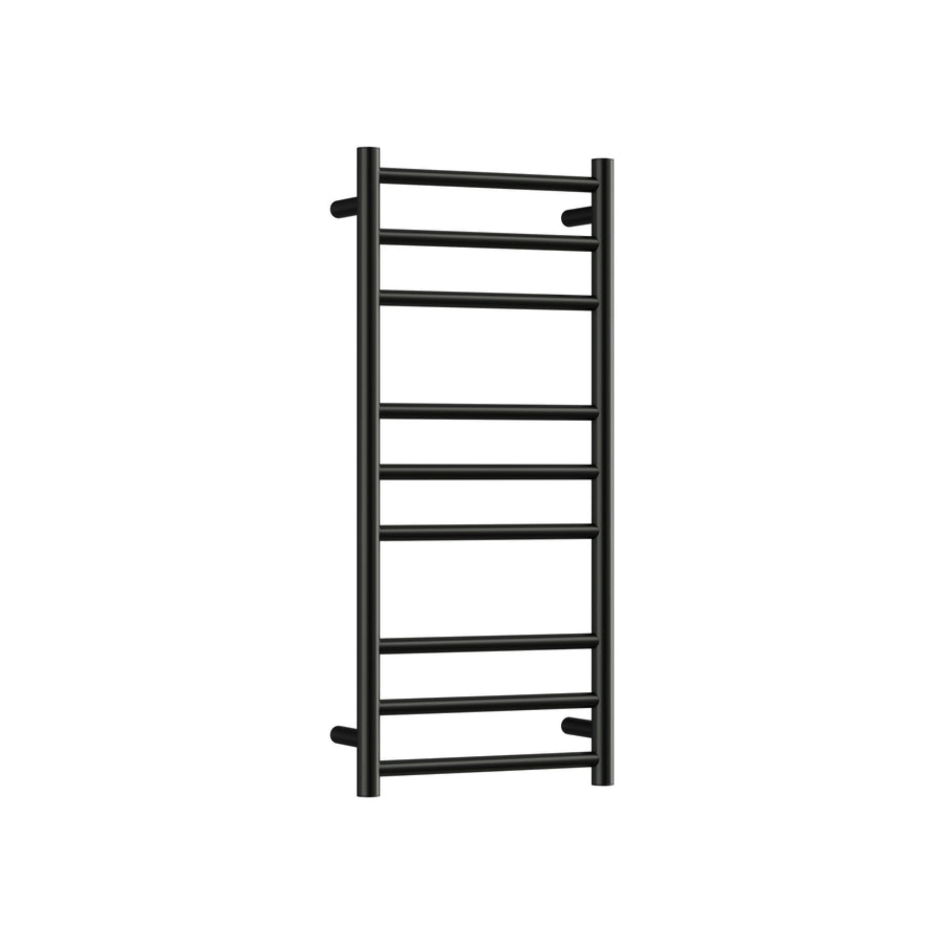 CODE ROUND HEATED TOWEL LADDER 900X400 GUNMETAL