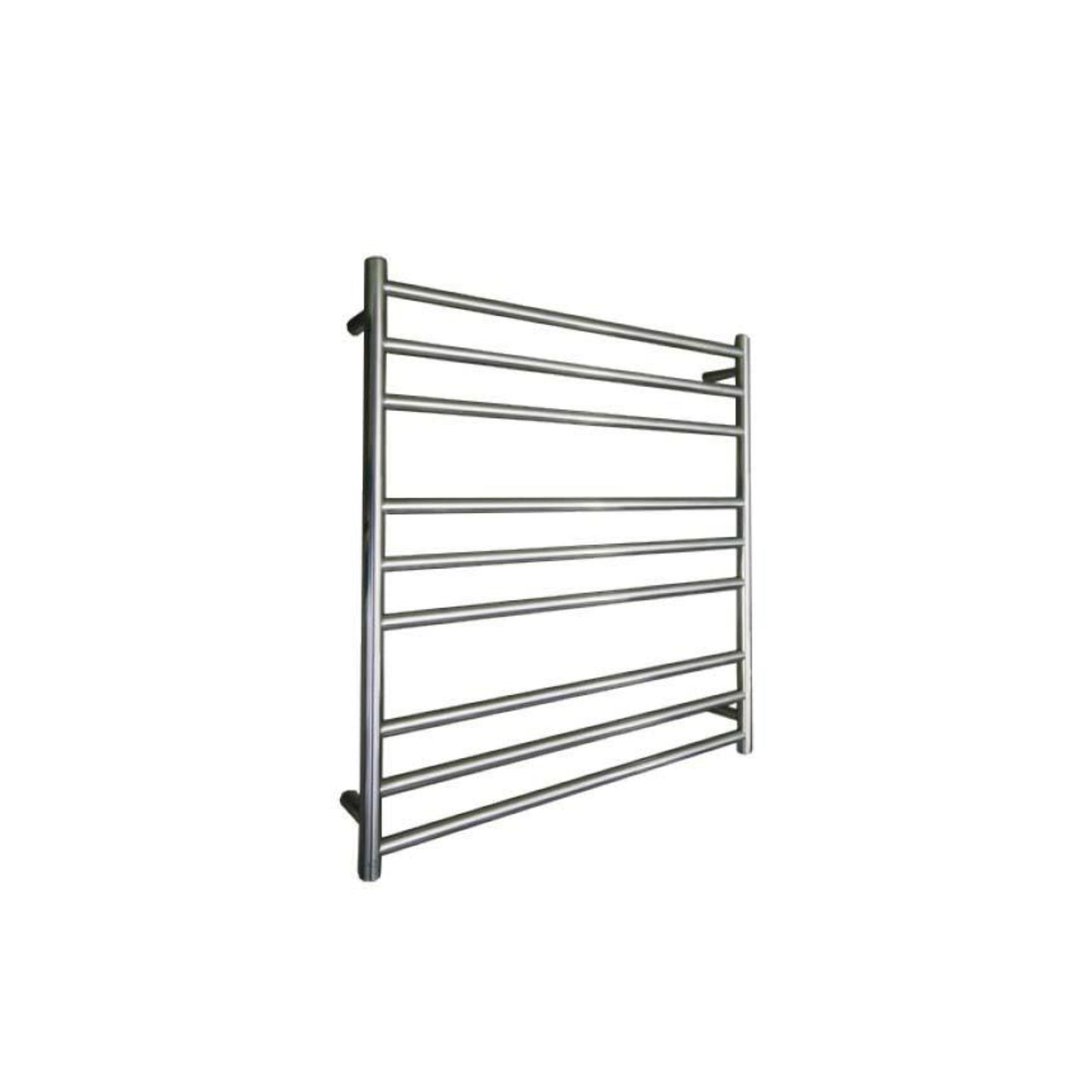 CODE ROUND HEATED TOWEL LADDER 900X850 CHROME