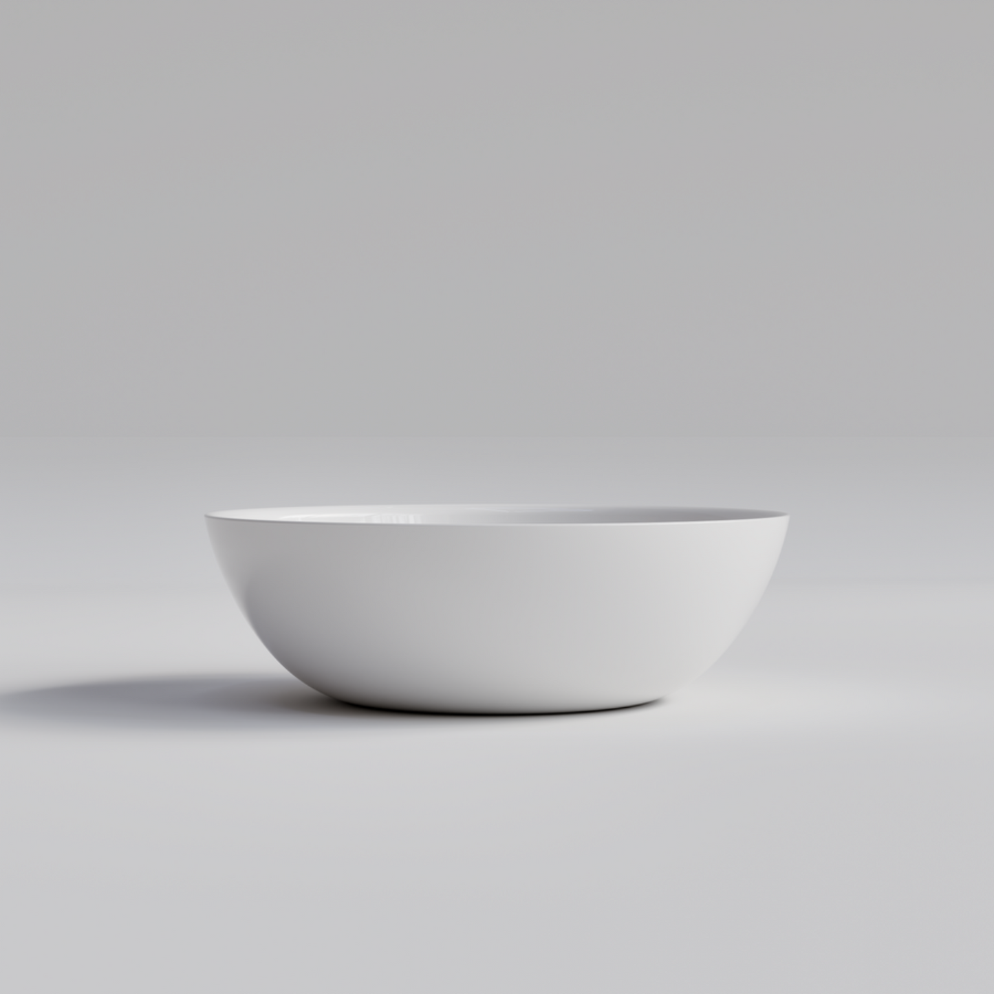 ROUND GLOSS WHITE BATHROOM BASIN