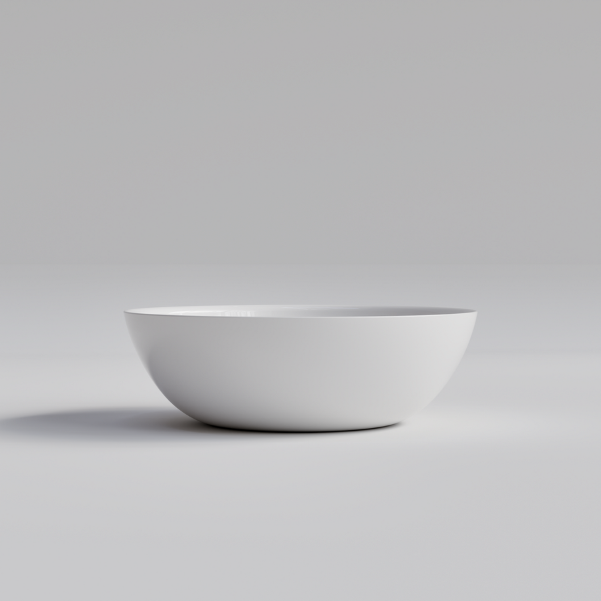 ROUND GLOSS WHITE BATHROOM BASIN