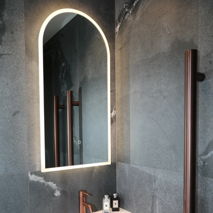 CODE SOLACE ARCH LED MIRROR 450X900MM
