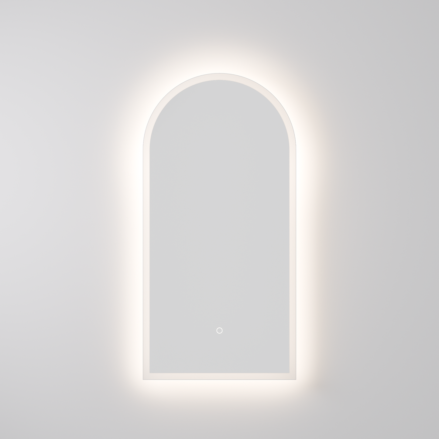 CODE SOLACE ARCH LED BATHROOM MIRROR 450X900MM