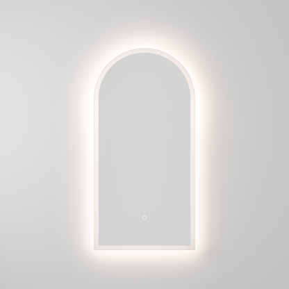 CODE SOLACE ARCH LED BATHROOM MIRROR 450X900MM