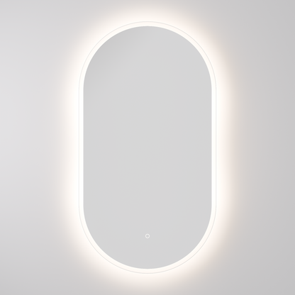CODE SOLACE OVAL LED BATHROOM MIRROR