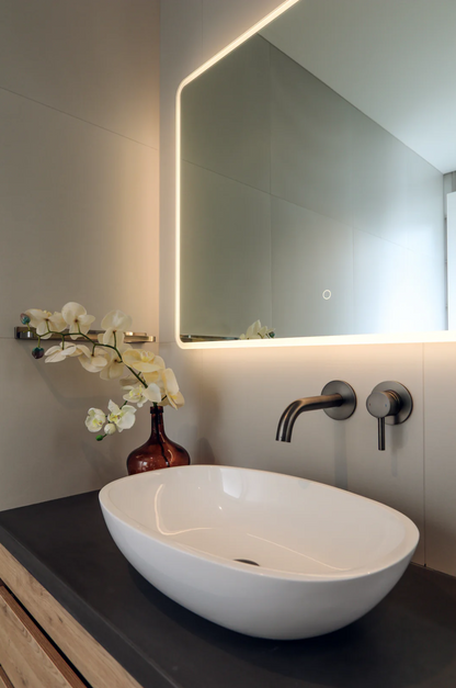 CODE SOLACE RECTANGLE LED BATHROOM MIRROR