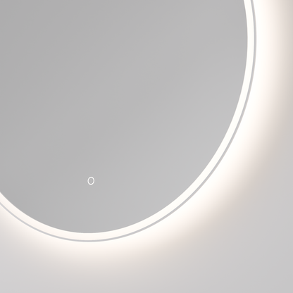 CODE SOLACE ROUND LED BATHROOM MIRROR