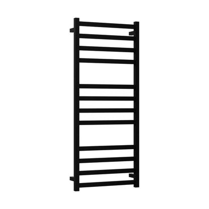 CODE SQUARE HEATED TOWEL LADDERS 1200X500 MATTE BLACK