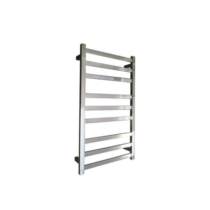 CODE SQUARE HEATED TOWEL LADDERS 900X500 CHROME