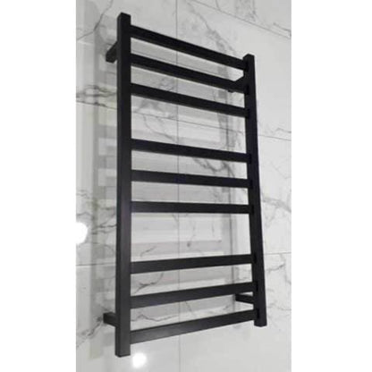 CODE SQUARE HEATED TOWEL LADDERS 900X500 MATTE BLACK