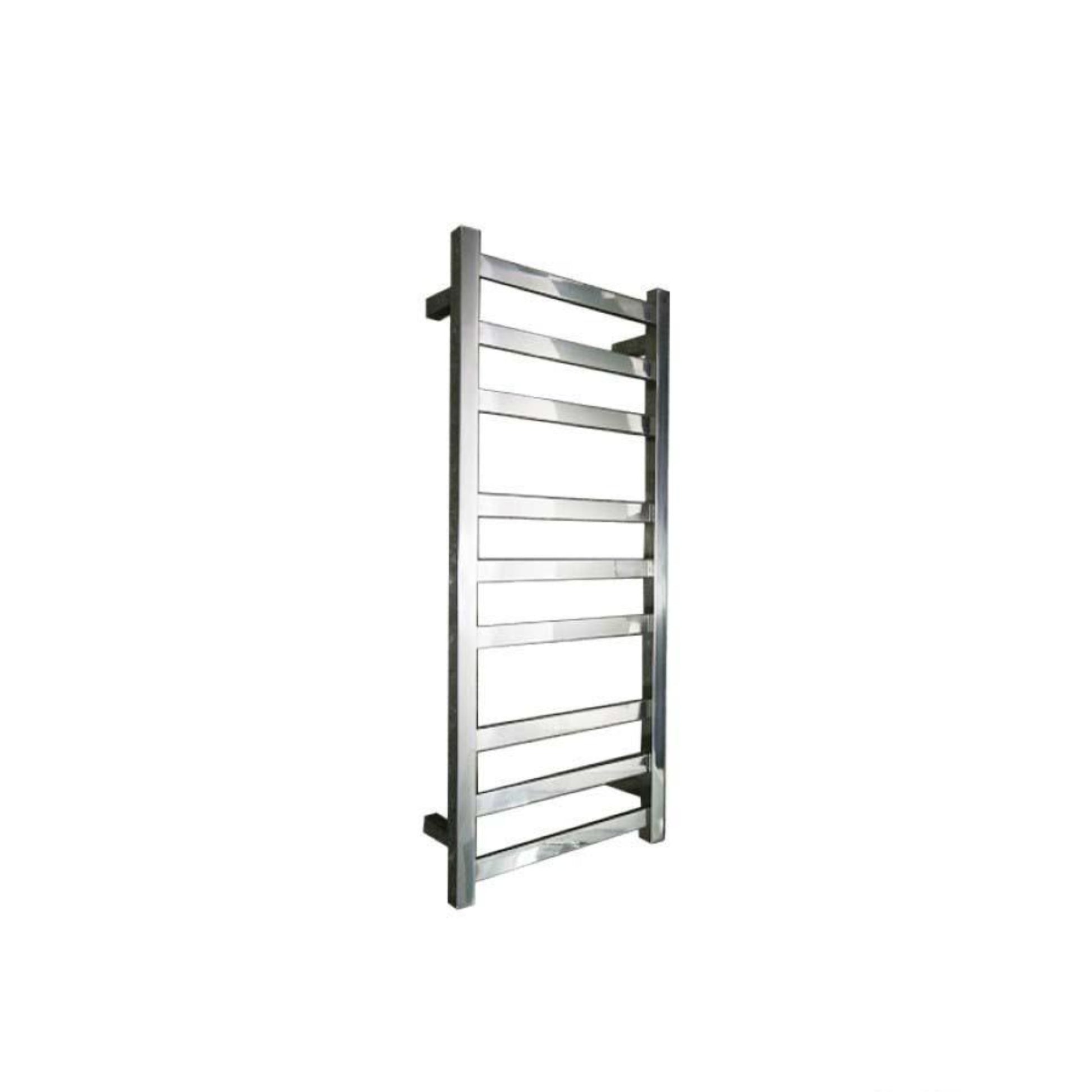 CODE SQUARE HEATED TOWEL LADDER 900X400 CHROME