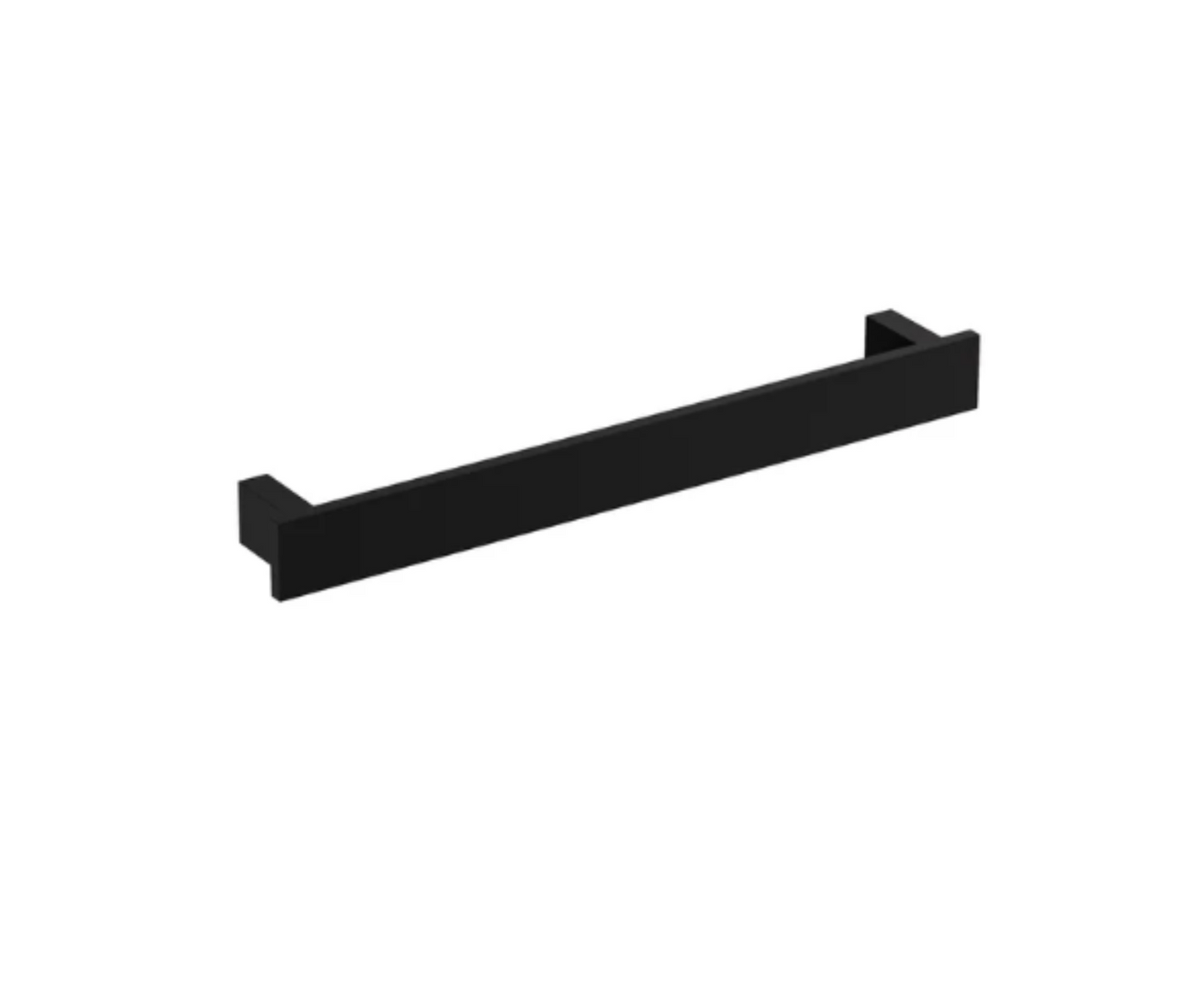 SQUARE SINGLE BARS 500 MATTE BLACK