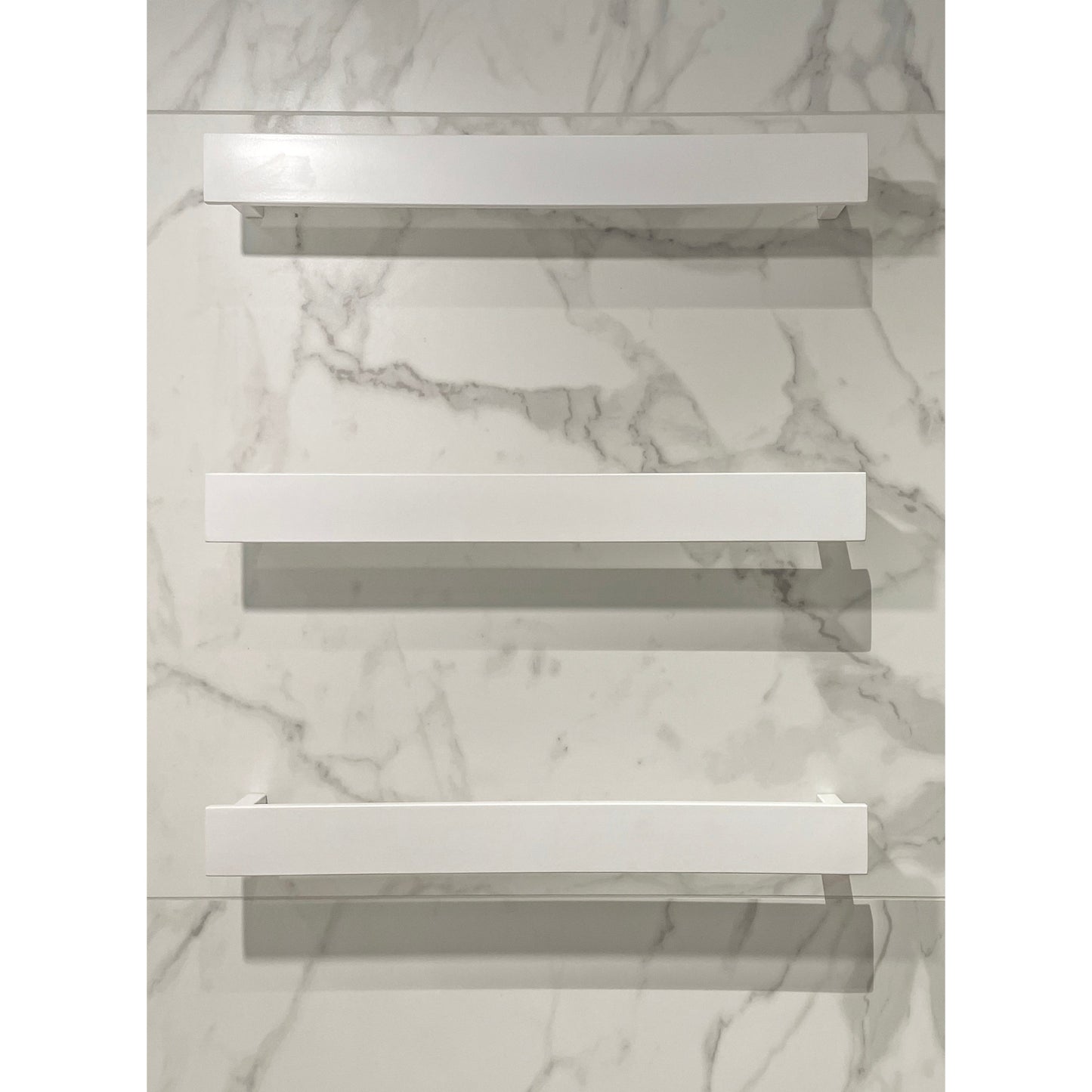 SQUARE SINGLE BARS 500 MATTE WHITE