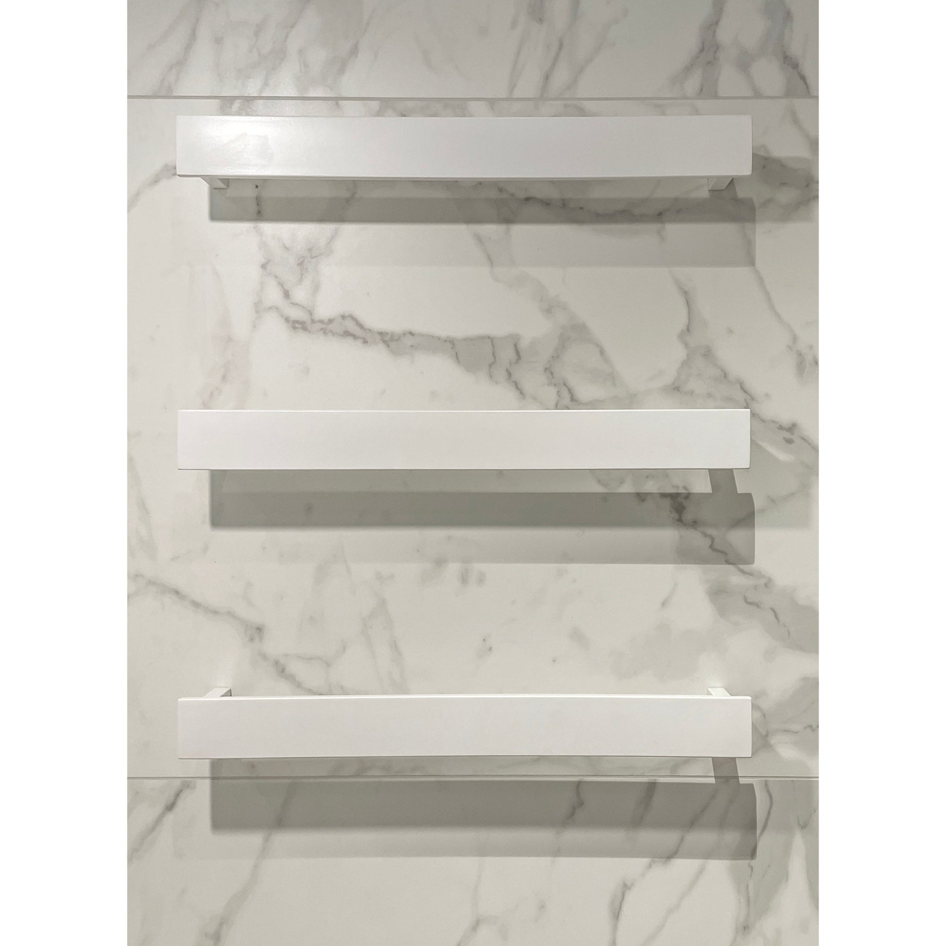 SQUARE SINGLE BARS 500 MATTE WHITE