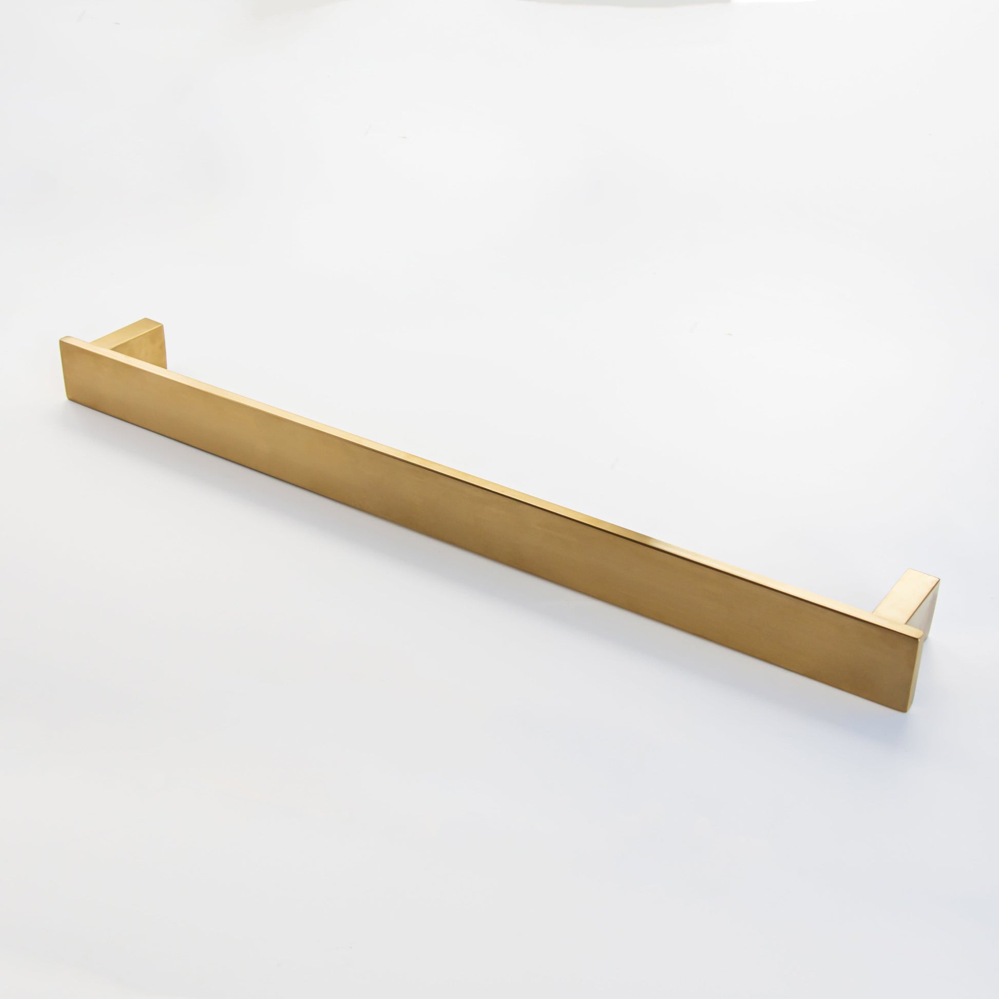 CODE SQUARE SINGLE BARS 850MM BRUSHED BRASS
