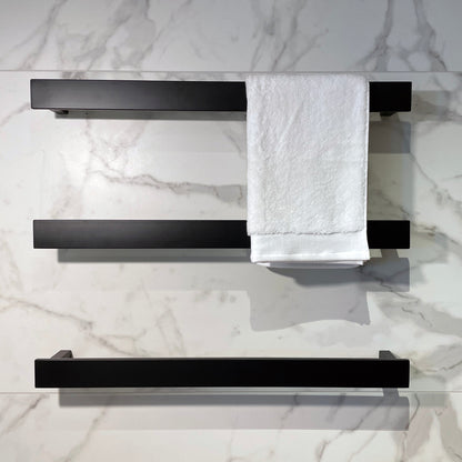 CODE SQUARE SINGLE BARS 850MM MATTE BLACK