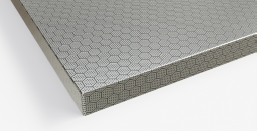 CODE STAINLESS STEEL VANITY TOP BRUSHED NICKEL RANGE