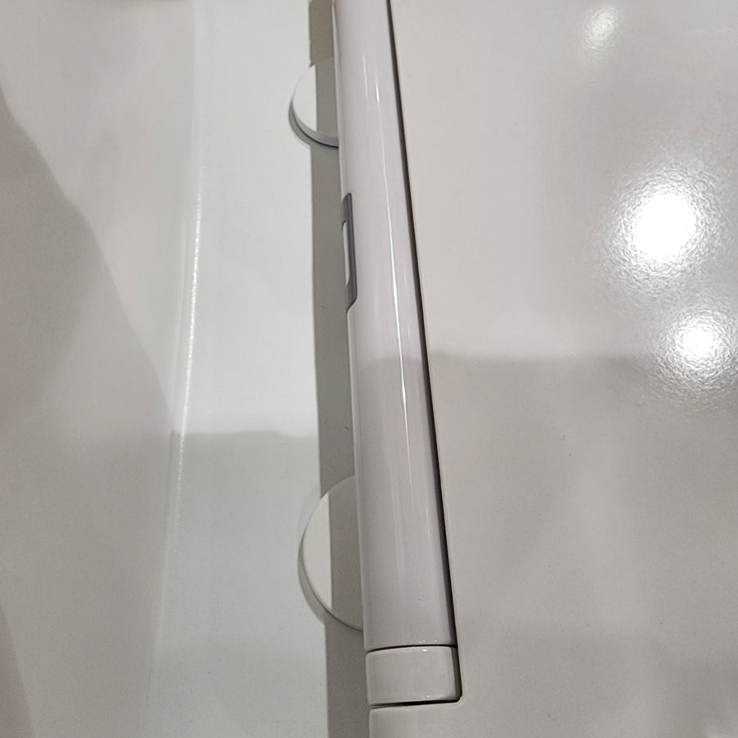 TOILET SEAT HINGE COVERS MATTE WHITE