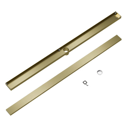 CODE VERSA 1200 TILED CHANNEL DRAIN BRUSHED BRASS