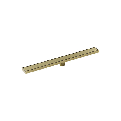 CODE VERSA 800 TILED CHANNEL DRAIN BRUSHED BRASS