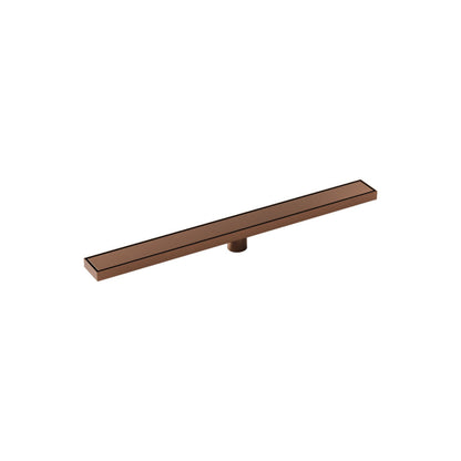CODE VERSA 800 TILED CHANNEL DRAIN BRUSHED COPPER