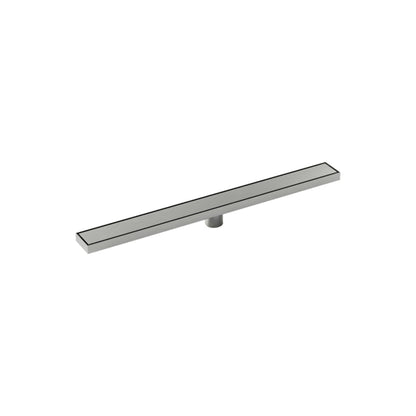 CODE VERSA 800 TILED CHANNEL DRAIN BRUSHED STAINLESS