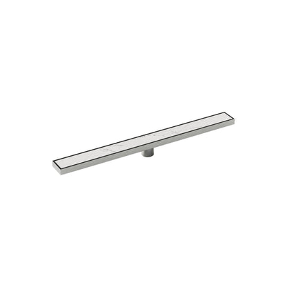CODE VERSA 800 TILED CHANNEL DRAIN BRUSHED STAINLESS