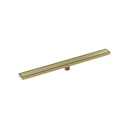CODE VERSA 900 TILED CHANNEL DRAIN BRUSHED BRASS