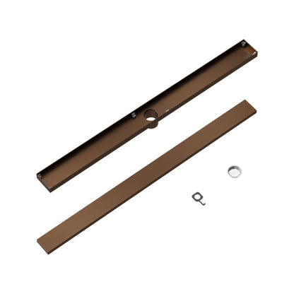 CODE VERSA 900 TILED CHANNEL DRAIN BRUSHED BRONZE
