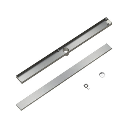 CODE VERSA 900 TILED CHANNEL DRAIN BRUSHED STAINLESS