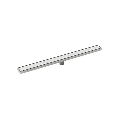 CODE VERSA 900 TILED CHANNEL DRAIN BRUSHED STAINLESS