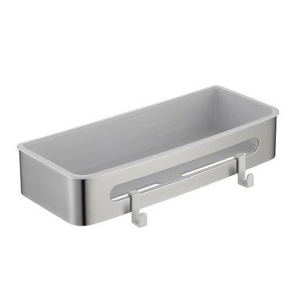 CODE VERSA RECTANGLE SHOWER SHELF BRUSHED NICKEL