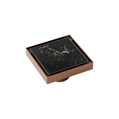 CODE VERSA SQUARE SHOWER FLOOR WASTE BRUSHED BRONZE