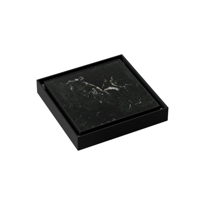 CODE VERSA SQUARE SHOWER FLOOR WASTE MATTE BLACK