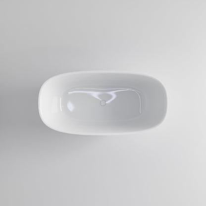 VILLASTONE CERVO 1500 FREESTANDING BATH GLOSS WHITE