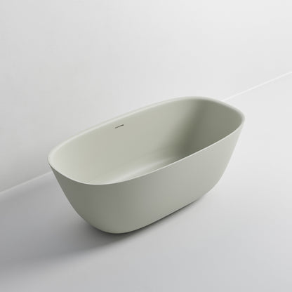 VILLASTONE 1500 FREESTANDING BATH LIGHT GREY