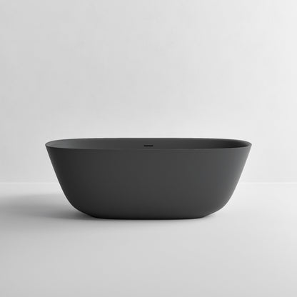 VILLASTONE 1600 FREESTANDING BATH DARK GREY