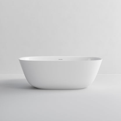 VILLASTONE 1600 FREESTANDING BATH GLOSS WHITE