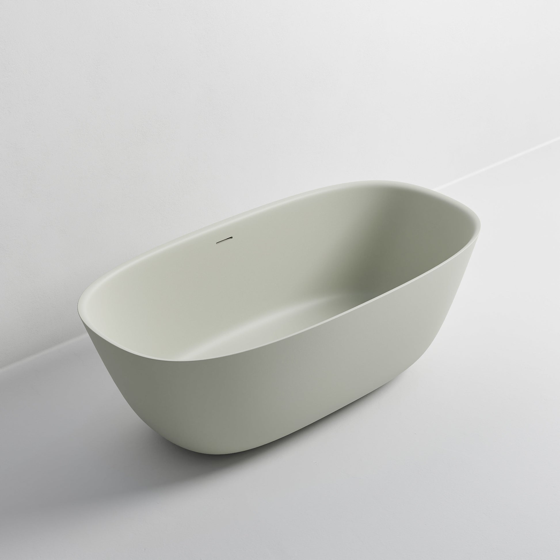 VILLASTONE 1600 FREESTANDING BATH LIGHT GREY