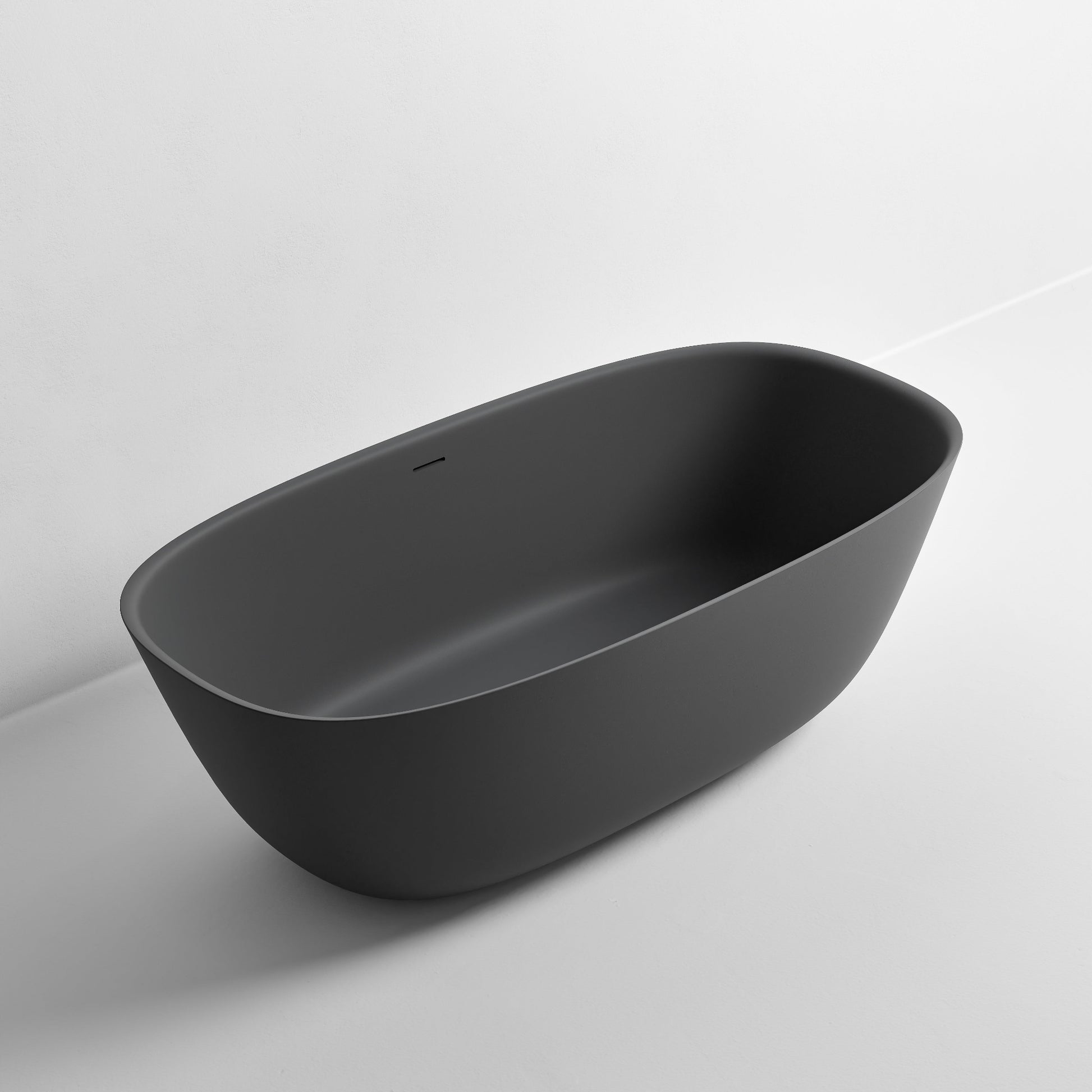 VILLASTONE 1700 FREESTANDING BATH DARK GREY