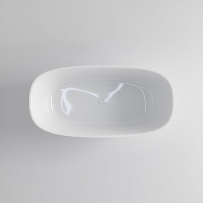 VILLASTONE 1700 FREESTANDING BATH GLOSS WHITE