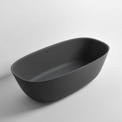 VILLASTONE 1800 FREESTANDING BATH DARK GREY