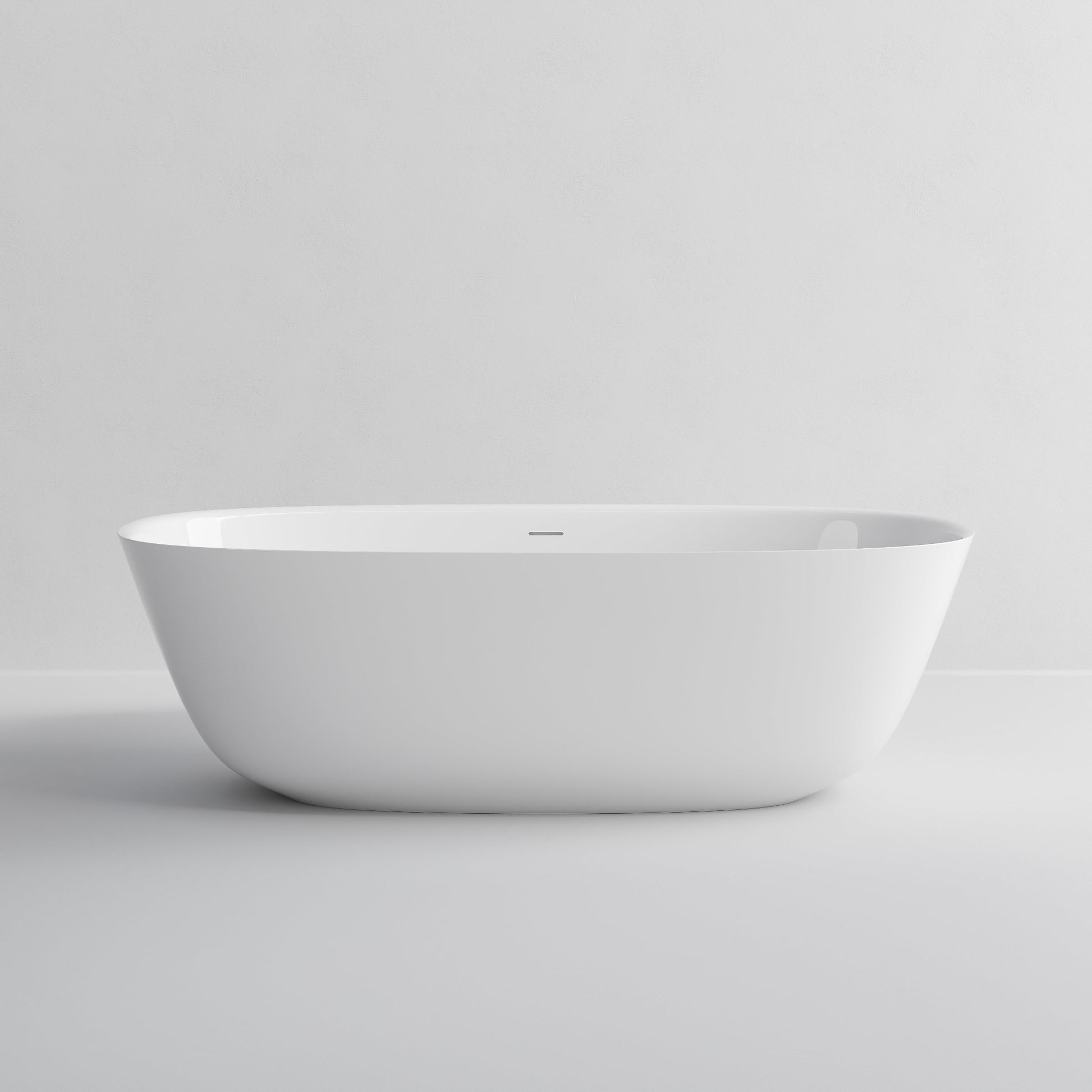VILLASTONE 1800 FREESTANDING BATH GLOSS WHITE